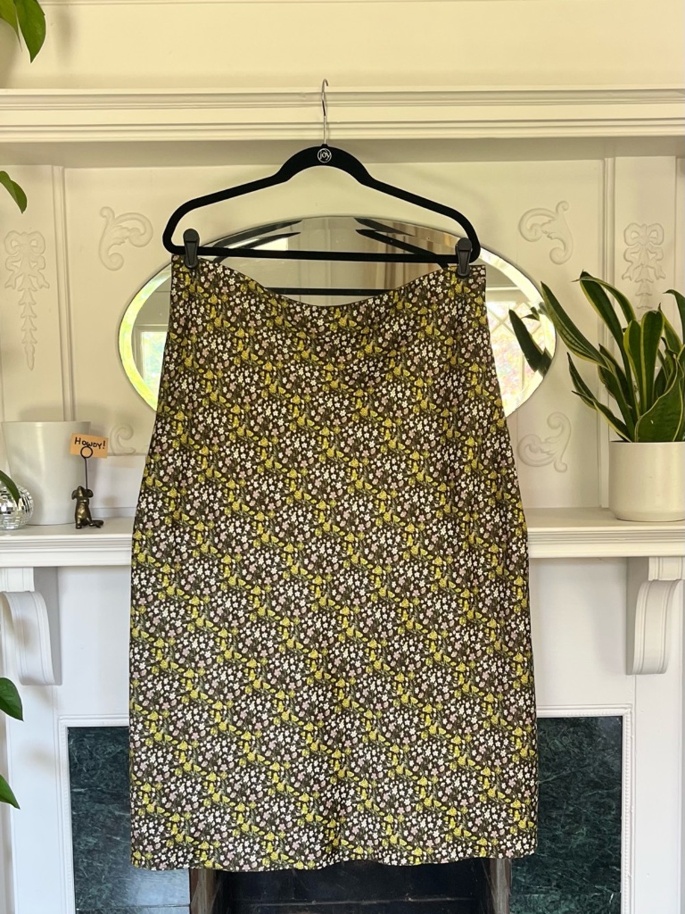 J. Crew Gwyneth Floral Slip Skirt - XL
